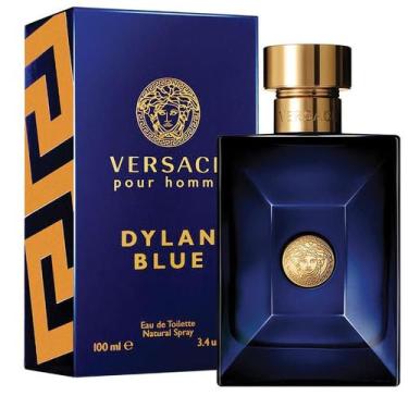Imagem de Dylan Blue Pour Homme Versace Perfume Masculino Eau de Toilette 100ml,