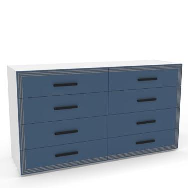 Imagem de Cômoda 8 Gavetas Valência Politorno Móveis