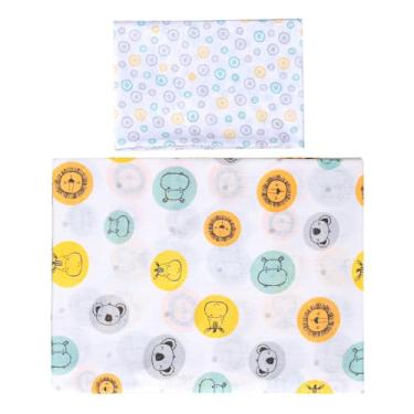 Imagem de Enxoval do Bebê Jogo de Lençol com Fronha Suave e Delicado, Loja Era Uma Vez (Amigos)