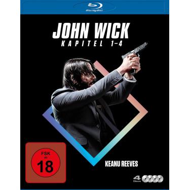 Imagem de John Wick - Kapitel 1-4 [Blu-ray]