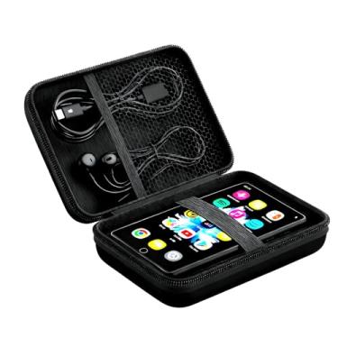 Imagem de Capa para leitor de MP3 MP4 para leitor de MP3, para reprodutor de música G12, G16, G18, tela inteira, toque de 4 polegadas e outros leitores de MP3 com menos de 10 cm, caixa de armazenamento para