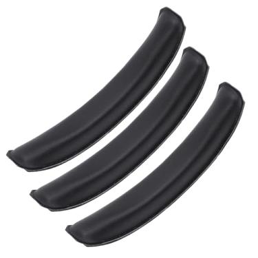 Imagem de SUNGOOYUE 3pcs Almofada de Cabeça de Substituição de Fone de Ouvido de Couro de Proteína Macia para W820NB W820NB Plus, Substituição Ideal Com Aparência Premium (Preto)
