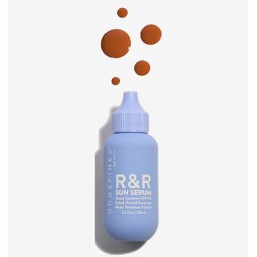 Imagem de Undefined R&R Sun Serum Fps 50 Protetor Solar Mineral Com Cor Pa++++ 3 Tons Flex, Infundido Niacinamida, Resistente À Água Por 40 Minutos, Proteção Contra Luz Azul, 1,7 Oz… (Tom Profundo/Subtom Quen