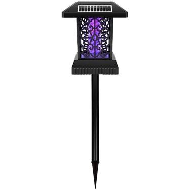 Imagem de Lâmpada Solar Do Assassino Do Mosquito, Anti Lâmpada Elétrica Recarregável Do Assassino Do Mosquito De Moskito Com Painel Solar Exterior E Lâmpada Usada Interna Do Usb, 2