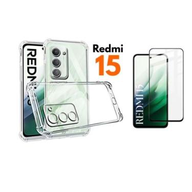 Imagem de Capa Capinha Case Premium Proteção Anti Impacto Para Xiaomi Redmi 15 P