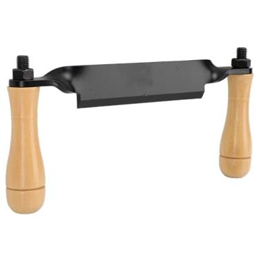 Imagem de RiToEasysports Ferramenta de Barbear de Desenho, Ferramenta Manual de Descascamento de Madeira Curvada Com Lâmina de Ferro Afiada para Alisar Toras e Modelar Superfícies de Madeira, de Artesanato Resistente para Carpinteiros e Marceneiros (Tipo reto)