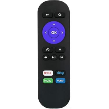 Imagem de Smartby Controle remoto para reprodutor de streaming Roku 1, Roku 2, Roku 3, Roku 4 (HD, LT, XS, XD), para Roku Premiere, para Roku Box【NÃO para Stick ou TV】
