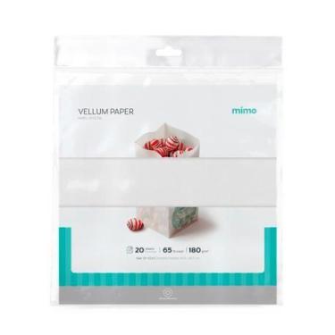 Imagem de Papel Vegetal Mimo - 30,5 x 30,5 cm - 180 gr - 20 unds