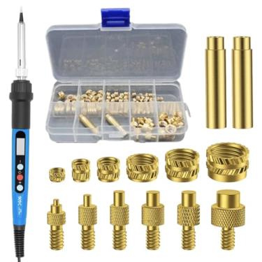 Imagem de Ponta de solda | Conjunto de inserções de manutenção rosqueadas - Kit de pontas de solda eficientes resistentes ao calor para reparo e manutenção em ambientes internos e externos