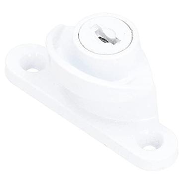 Imagem de Fechadura de segurança, fechadura de janela antifurto reforçada com rebites Longa vida útil com chave para janela para porta de varanda