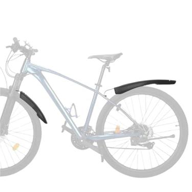Imagem de Conjunto de para-lamas MTB para bicicletas de 26 a 29 polegadas, em PP resistente, protetor de lama para mountain bike e acessórios de ciclismo.(027 Fender Set)