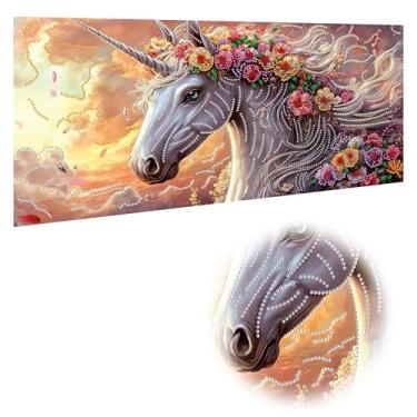 Imagem de Reofrey Kits de arte de diamante grande de forma especial faça você mesmo para adultos, kits de pintura de diamante grande de animais para adultos, tela bordada de ponto cruz de strass para artesanato