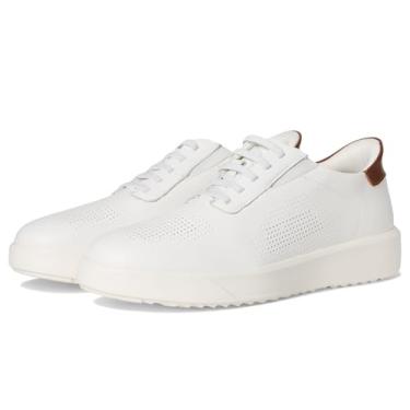 Imagem de Marc Joseph New York Harbor Road (tecnologia mãos livres) masculino, Couro Napa branco, 41