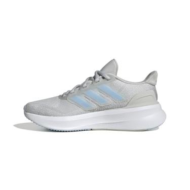 Imagem de adidas Tênis infantil unissex Ultrarun 5, Cinza/céu claro/branco, 16