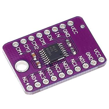 Imagem de Módulo de Interruptor Analógico SPDT 4 Canais TS3A5018, Ampla Gama de Aplicações, Baixo Consumo de Energia, Adequado para Uma Variedade de Circuitos, Baixa Distorção Harmônica