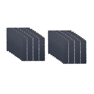 Imagem de Azulejos de deck interligados de plástico, lençóis de pátio com design de drenagem eficiente para banheiro cozinha piscina varanda varanda jardim 12 estilo A 20 peças