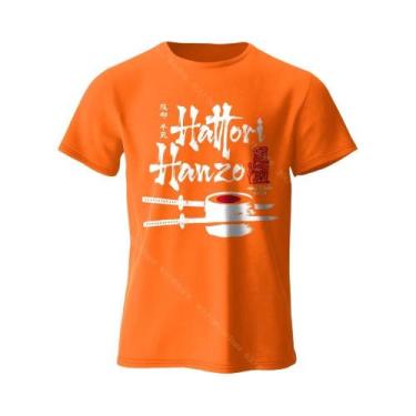 Imagem de Camiseta Gráfica Oversized Hattori Hanzo Ninja Samurai Para Homens, 10