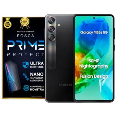 Imagem de Película de Hidrogel Galaxy M55s Frente e Verso Hd ou Fosca (Fosca)