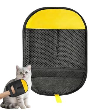 Imagem de Removedora De Pelo De Gato - Electrostático Ergonômico Antiderrapante | Para Remover Pelos de Cães e Gatos | Para Banho Massagem Cuidados Carpete Móveis Sofá Cama Banco de