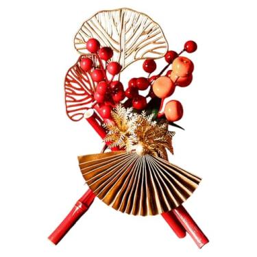 Imagem de MotiveTech Decoração de Mesa para O Ano Chinês, Enfeite para O Festival Da Primavera, Ornamento de Mesa para Mesa, Estilo B