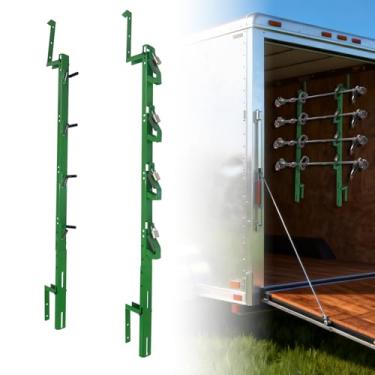 Imagem de DEWHONETE Aparador de ervas daninhas com 4 lugares, adequado para paredes de reboque abertas e fechadas, paisagem, caminhão, Weedeater, suporte com 4 travas, verde