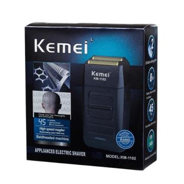 Imagem de Maquina Barbear Kemei1102 Barbeador Aparador Bivolt Sem Fio