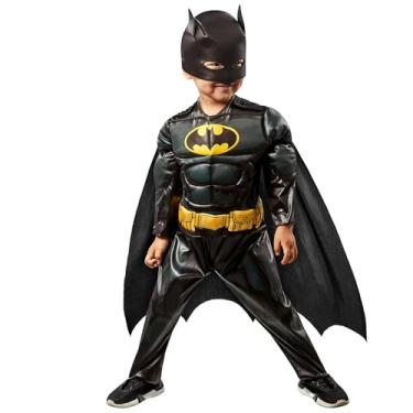 Imagem de Rubies DC Batman Fantasia de Halloween Super-herói Cosplay, Multicor, 2T