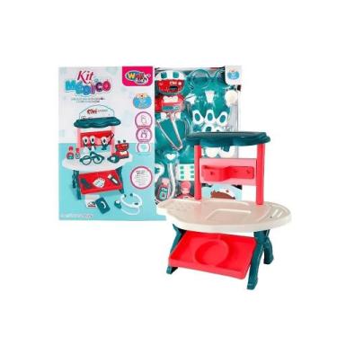 Imagem de Kit Médico Little Office 24Peças - WELL KIDS