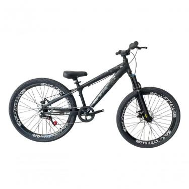 Imagem de Bicicleta Aro 26 Gta Rebel Freeride Downhill Single Aros Vmaxx Freio A Disco Pneu Flame Preto preto