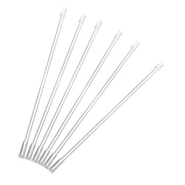 Imagem de 6 conjuntos de varinhas verticais de substituição de hastes longas com gancho para persianas de janela para fácil controle e operação