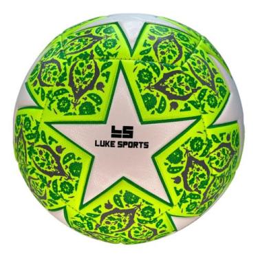 Imagem de Bola de futebol LukeSports n5 Society Campo Champ 22/23, Verde
