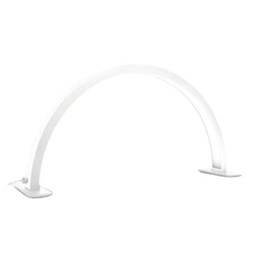 Imagem de Luminária Meia Lua Estética de Mesa para Spa e Salão de Beleza - 3 Tons Ajustáveis, Iluminação Ideal para Limpeza de Pele, Tratamentos Estéticos e Ambientes Relaxantes (Branco)