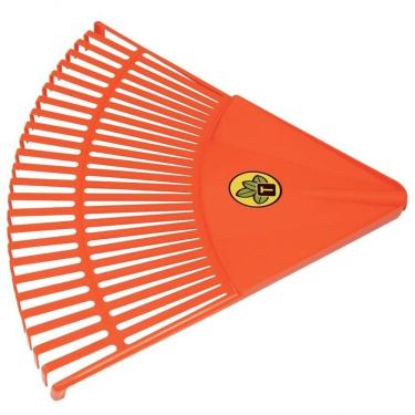 Imagem de Vassoura Plástica Tramontina Laranja Com 26 Dentes Sem Cabo