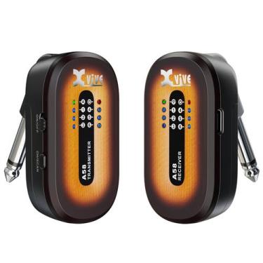 Imagem de Sistema de guitarra sem fio Xvive A58 5.8GHz Vintage Sunburst