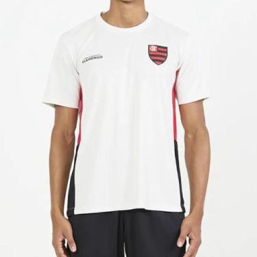 Imagem de Camiseta Flamengo Eco Masculina - Branco - Braziline, G