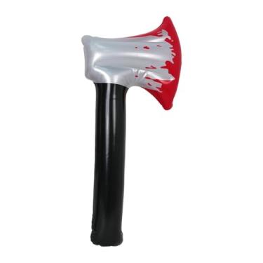 Imagem de Nishiyuenyi Faca Inflável de Halloween, Decoração Assustadora E Realista, Brinquedo Interativo, Clássico E Falso para Cosplay, para Crianças E Adultos, Machado