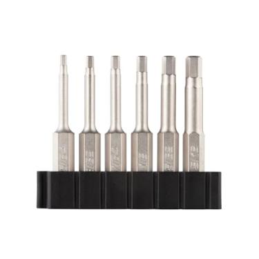 Imagem de Fix It Sticks Pacote de brocas de 5 cm - 6 peças, conjunto de brocas de chave de fenda de armeiro durável multiuso com acabamento em níquel, compatível com chaves de 1/10.2 cm, suporte incluído - SAE