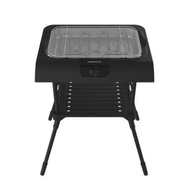 Imagem de Churrasqueira Elétrica ACHP01N Agratto Preta 127V