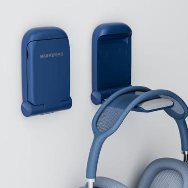 Imagem de MANMUVIMO MAMUVIMO Headphone Stand, Headphone Holder Hook Mount, Blue