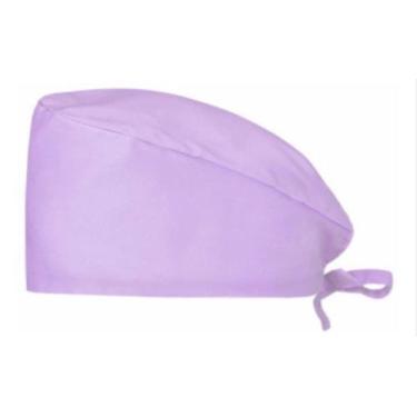 Imagem de KIT C/ 2 Gorro Cirúrgico Bandana Dentista Unissex - DESCARTSHOP, Lilás