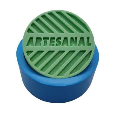 Imagem de Moldes de silicone para sabonete caseiro redondo ref 02 - LU JPDECORAÇ