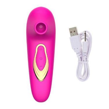 Imagem de Vibrador Sugador de Clitóris Recarregável - 5 Modos de Estimulação Em 