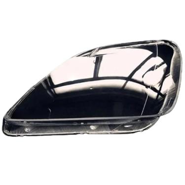 Imagem de Capa para farol de carro, compatível com honda crv 2002 2003 2004, lente de vidro, substituição, abajur frontal transparente, revestimento automático(Left)