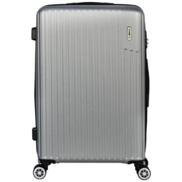 Imagem de Mala De Viagem Em Abs Yins Com Senha e Alça Lateral Roda Dupla 360 Puxador Em Alumínio Com 2 Níveis-Unissex