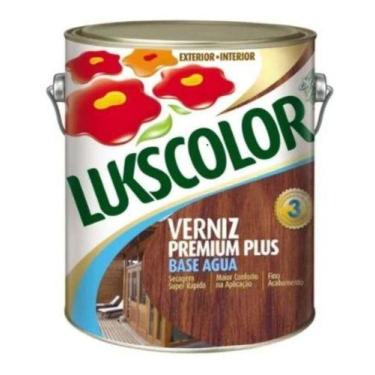 Imagem de Verniz Madeira Base Água Imbuia Brilhante 3,6l Lukscolor, Imbuia