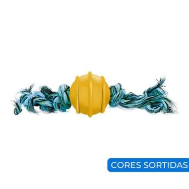Imagem de BOLA MACICA COL. 50 MM - CORDA DE 2 NOS by bsmix - Furacão Pet