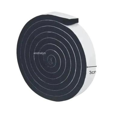 Imagem de Fita Adesiva De Espuma PU Para Vedação, Anticolisão, Isolamento Acústi