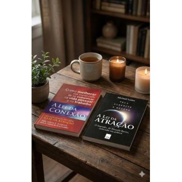 Imagem de Kit 2 Livros - A Lei Da Atração E A Lei Da Conexão - Michael J. Losier