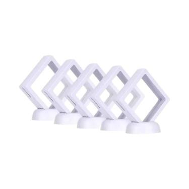 Imagem de Suporte Expositor De Joias E Moedas 5 Peças: Caixa Flutuante Para Anéi