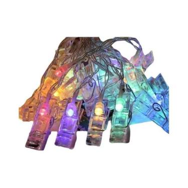 Imagem de Cordão De Luzes De Fada De 6M Com 40 LEDs, Alimentado Por Bateria E US